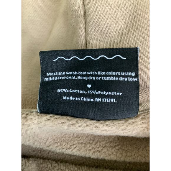 Popflex Pullover Cloud Oversized Heavy Hoodie Womens Size S/M (oversized) - Picture 7 of 7